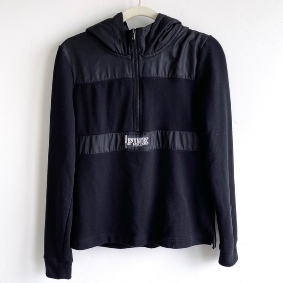 💥EUC💥Victoria's Secret PINK Fleece Lined Anorak Perfect
Quarter Zip Hoodie - Picture 3 of 10